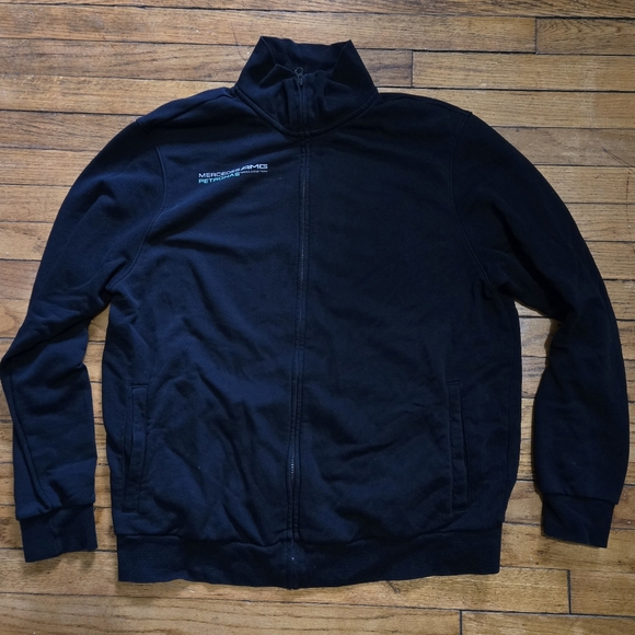 F1 Mercedes Petronas AMG XL Racing Track Jacket - Picture 1 of 5